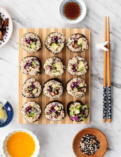 maki recipe presentation